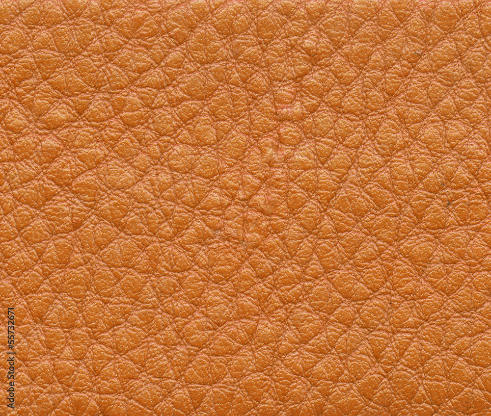 Fototapeta premium light-brown leather texture closeup..