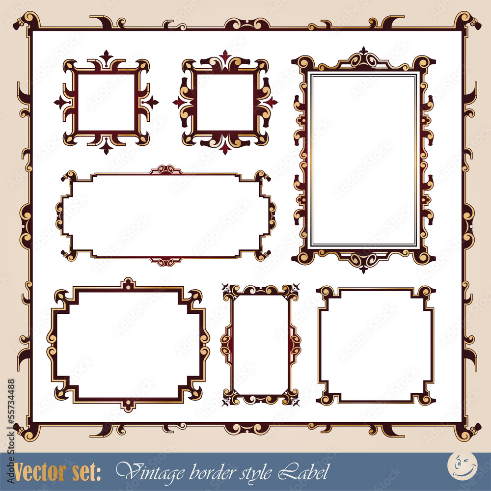 Border style labels on different topics Border style labels on different topics
