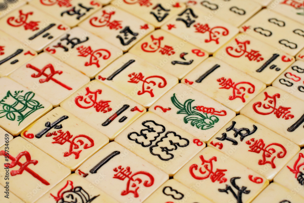 Mahjongg Pieces Mahjongg Pieces