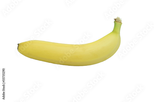 Banana isolated on a white background