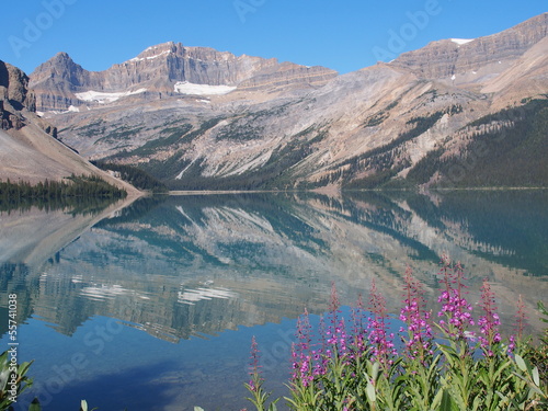 Bow Lake at Jasper National Park