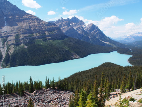 Peyto Lake at Jasper National Park photo