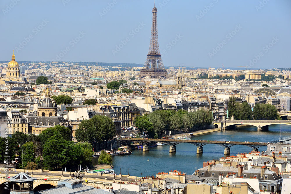 Obraz premium immobilier parisien