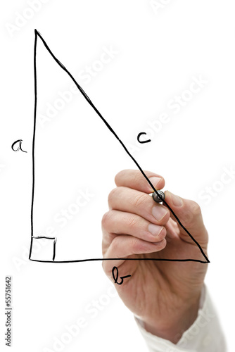 Pythagorean theorem photo