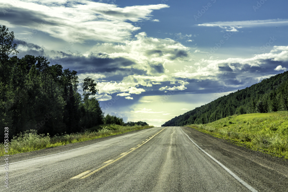 Fototapeta premium Alaska Highway