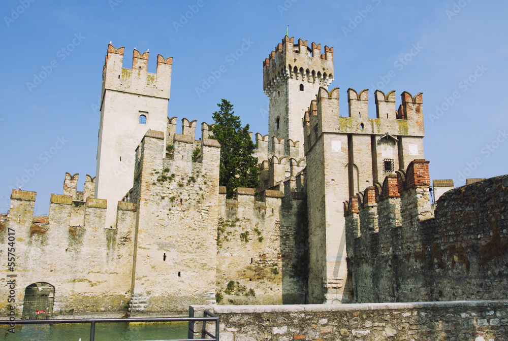 Sirmione castle, Brescia, Italy