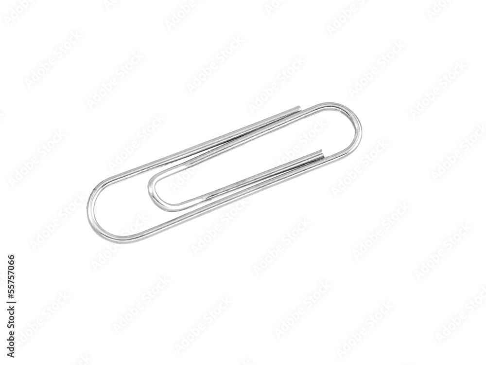 Paperclip isolated Paperclip isolated