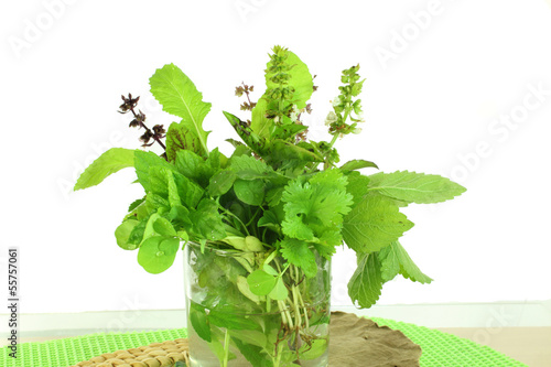 fresh herb for cooking photo