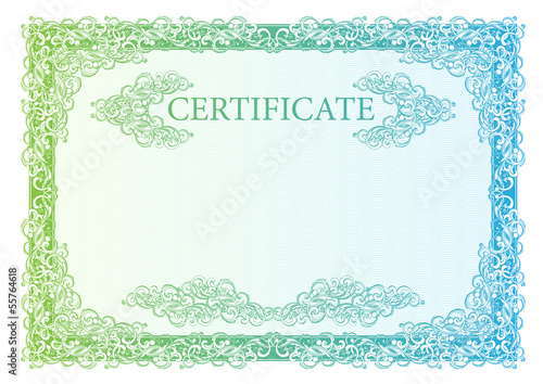 Template certificate, currency and diplomas. Vector illustration
