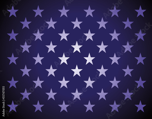 USA flag, stars