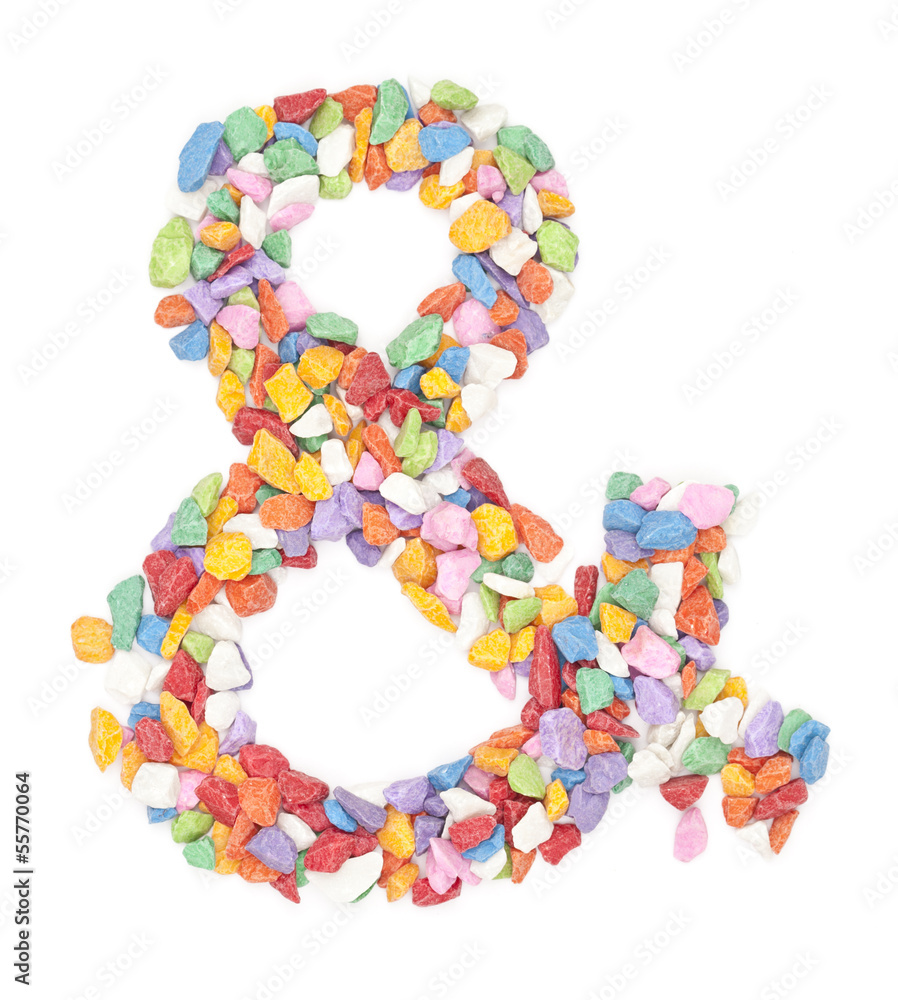 An ampersand An ampersand