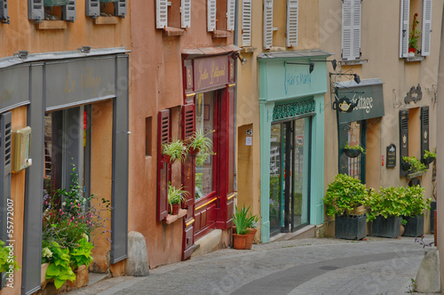 France, the old village of Marly le Roi photo