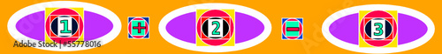 Uno dos y tres
