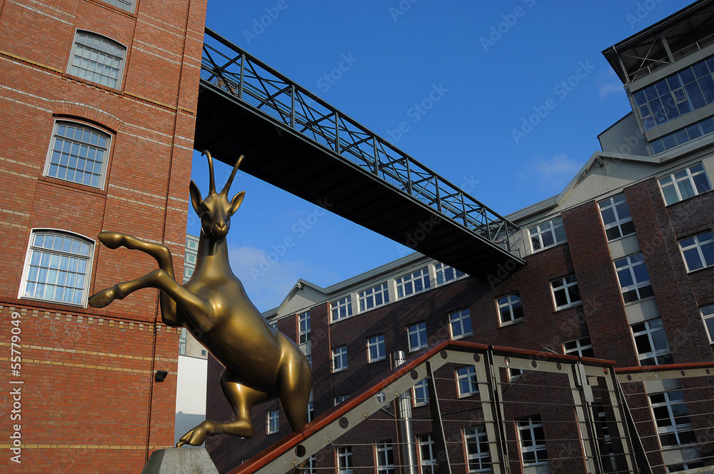 Naklejka premium harburger Hafen