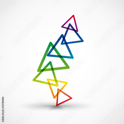 Vector illustration triangle