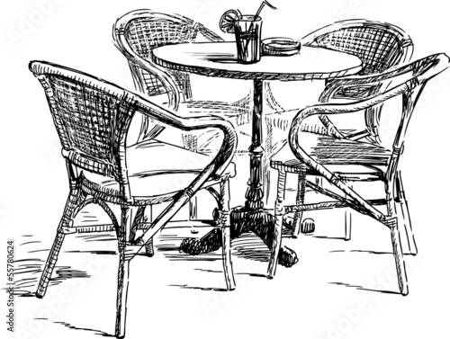 outdoor cafe