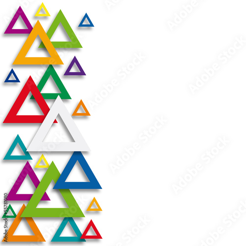 Vector illustration triangle