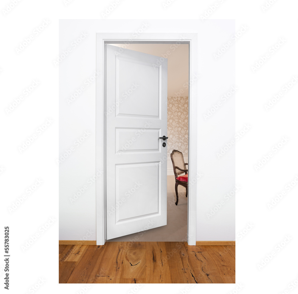 Fototapeta premium Geöffnete Tür