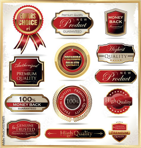 Premium quality labels