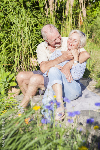 senior couple enjoying retirement