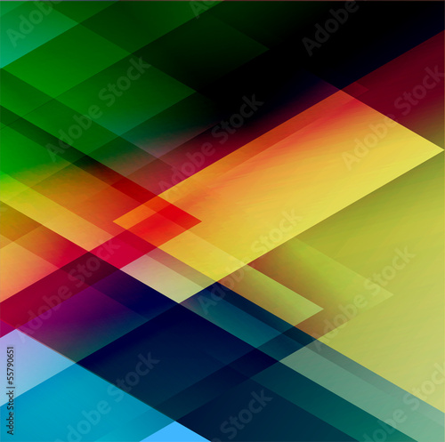 Abstract triangle vector background for Your Text