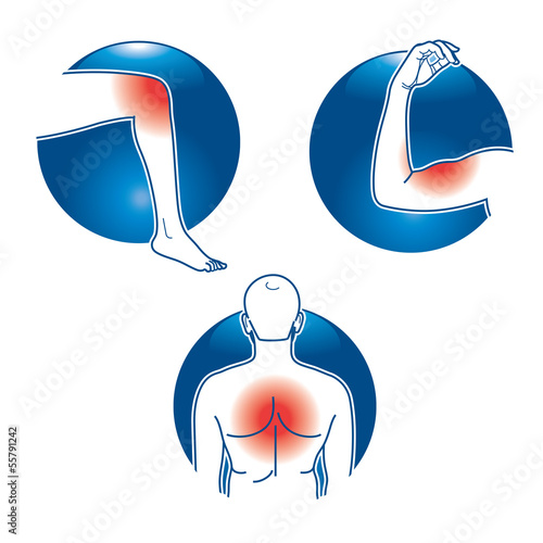 Body Parts Injury pain health hand foot leg back head