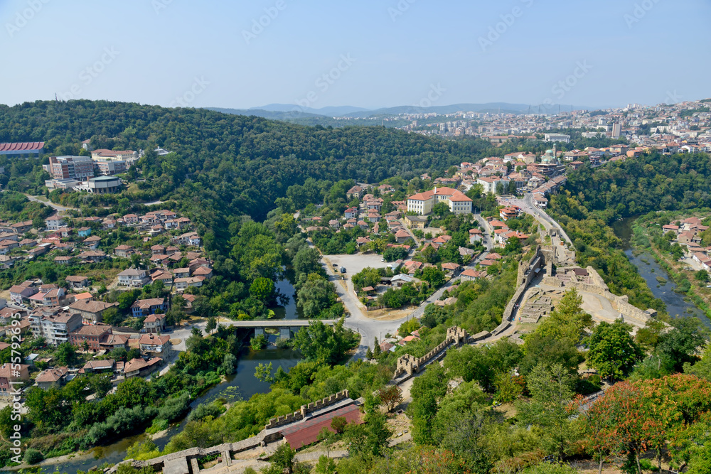 Tsarevets Fortress in Veliko Tarnovo, Bulgaria