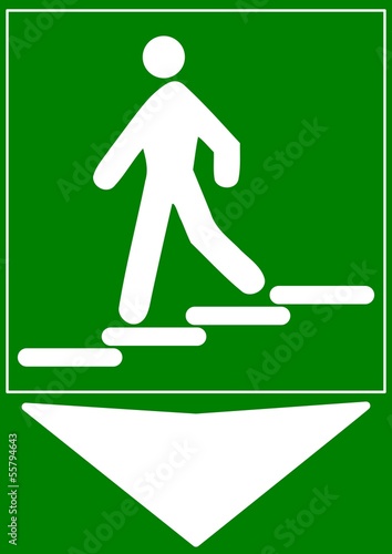 CARTELLO INDICATORE BIDIREZIONALE UBICAZIONE SCALE