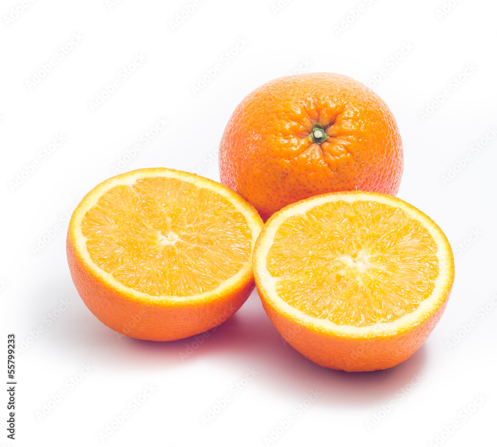Orange isolated on white background Orange isolated on white background
