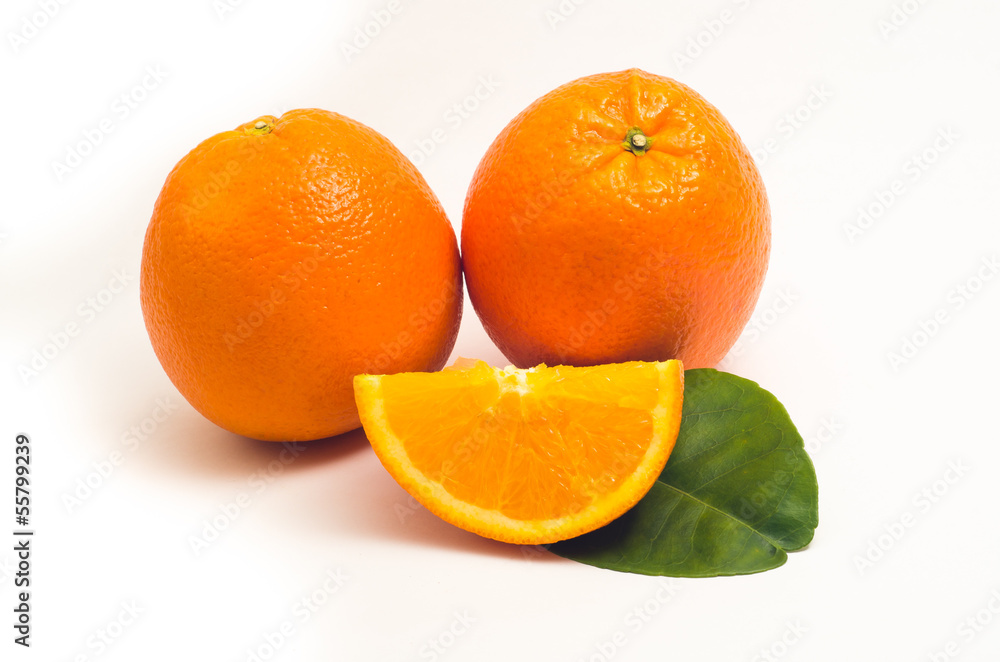 Orange isolated on white background Orange isolated on white background