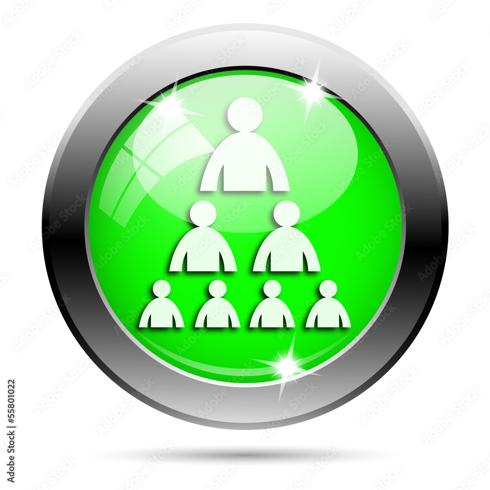 Metallic green glossy icon Metallic green glossy icon