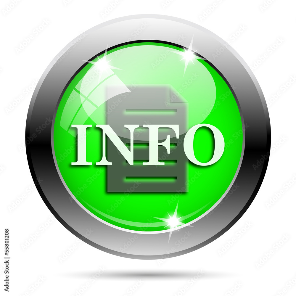 Metallic green glossy icon Metallic green glossy icon