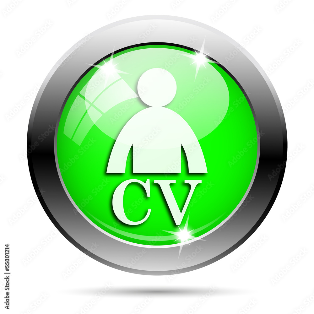 Metallic green glossy icon Metallic green glossy icon
