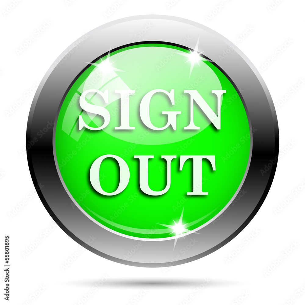 Metallic green glossy icon Metallic green glossy icon