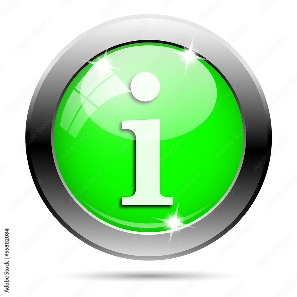 Metallic green glossy icon Metallic green glossy icon