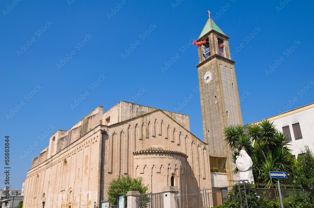 Basilica Church of Carmine. Mesagne. Puglia. Italy.