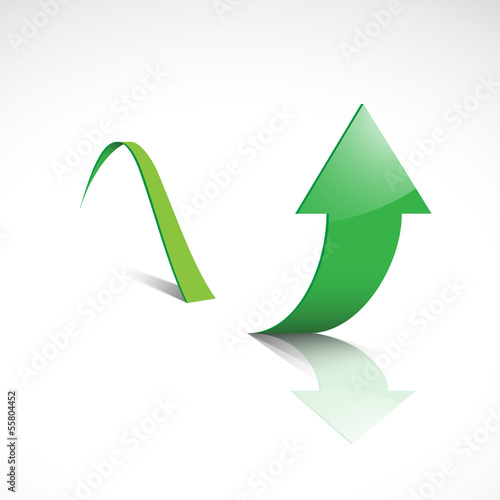 Vector arrow background