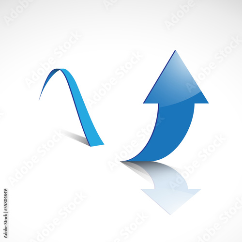 Vector arrow background
