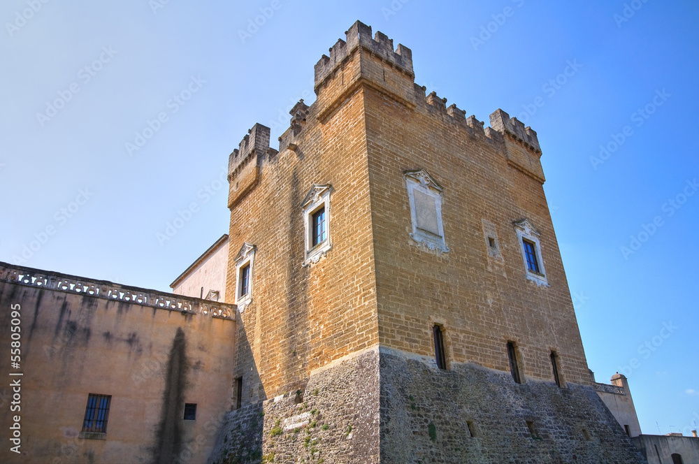 Norman-Swabian Castle. Mesagne. Puglia. Italy.