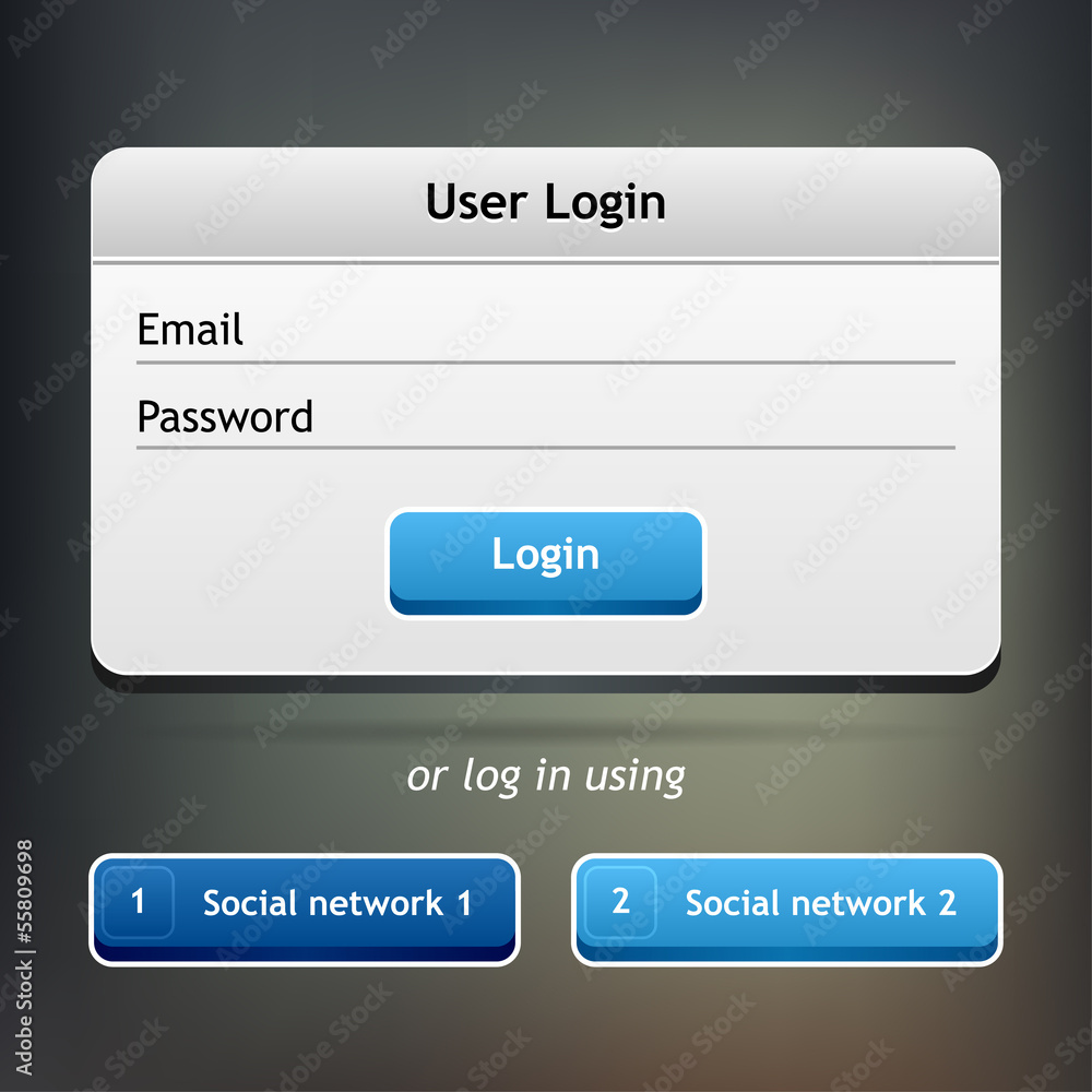 User login User login