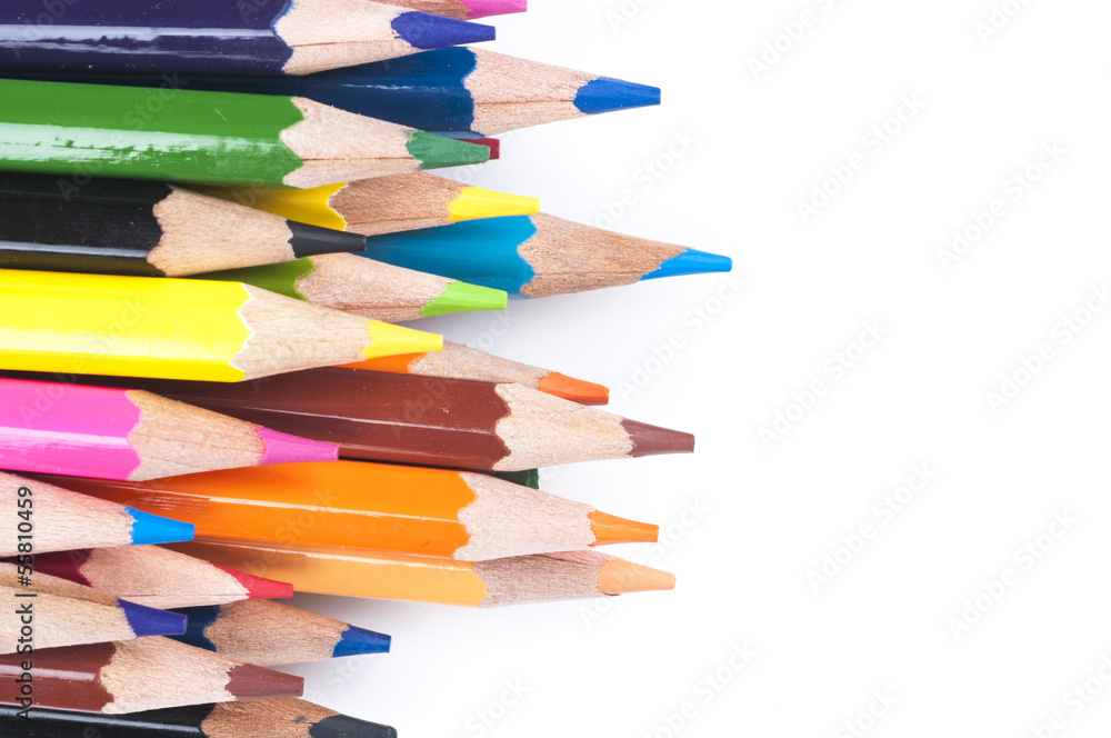 colored pencils