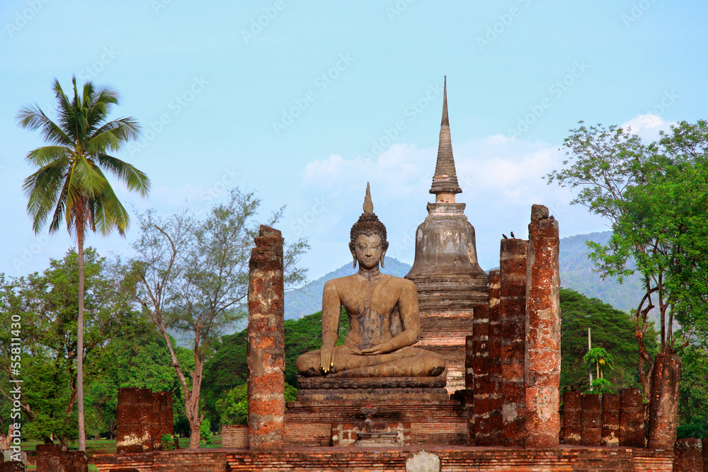 Mahathat temple, Thailand