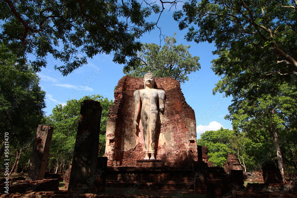 Phra Si Iriyabot temple, Thailand