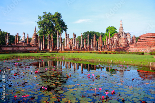 Mahathat temple, Thailand