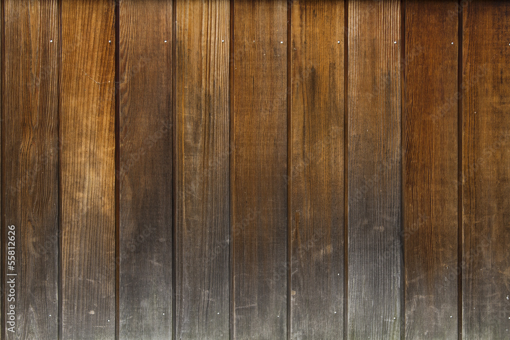 Obraz premium cedar brown wooden panels background