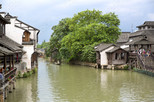 Ancient water town of Wuzhen, China