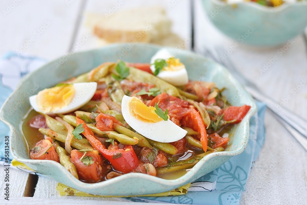 vegetables salad with eggs vegetables salad with eggs