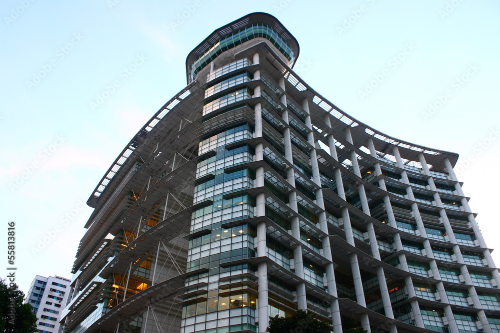 Obraz premium National Library Board Singapore, Singapore Architecture , Day