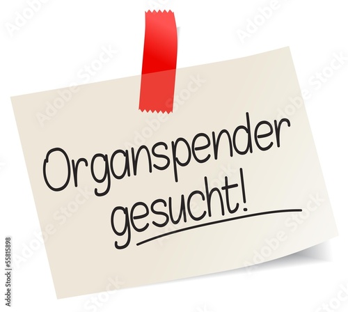 Organspender gesucht!