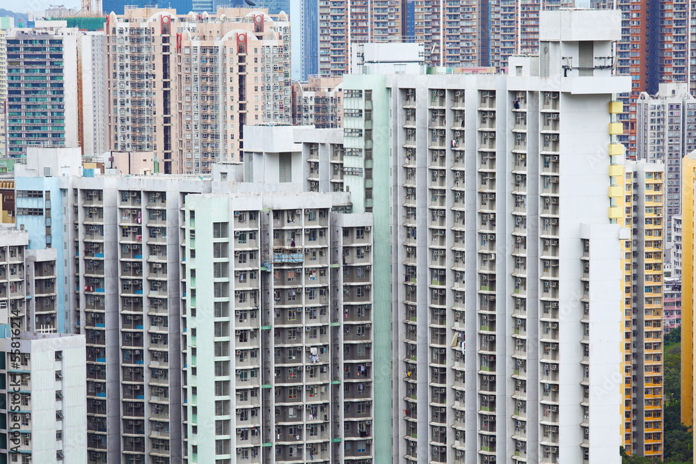 Residential building in Hong Kong Residential building in Hong Kong